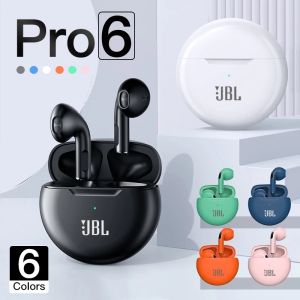 💖Miễn phí vận chuyển + COD💖JBL Air Pro 6 TWS Tai nghe Bluetooth Tai nghe không dây loa siêu trầm Tai nghe chơi game cảm ứng Earbuds