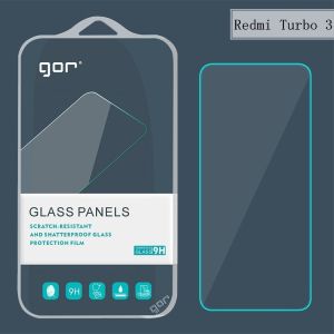 Kính Cường Lực Gor Redmi Turbo 3 5G POCO F6/ F6 Pro 5G Trong Suốt 9H/ Vát 2.5D - Hãng Gor