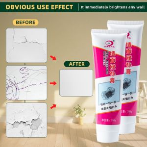 Wall Repair Cream 500ml Wall Mending Ointment Fix Wall Crack Cement Plaster Ceiling Hole Penampal Simen 墙面修补膏