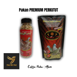 Pakan Wajib Perkutut Paku Alam / Pakan Premium Perkutut BOTOL 200 gram