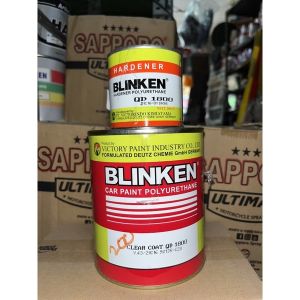 Vernish Pernis Blinken Glanzen Clear Coat QD 1800 PU 1 Liter set