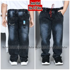 JEANS PANJANG ANAK COWOK KEKINIAN USIA 3-12 TAHUN