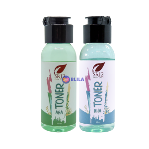 SR12 AHA BHA Toner Wajah Kulit Normal Flek Hitam Berminyak Berjerawat Aman BPOM