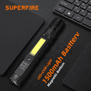 SUPERFIRE Torchlight G19  Multi-function Portable  Rechargeable Waterproof  Portable Headlight Suitable For Fishing Camping Work Light Powerful Lantern