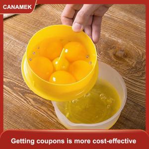 【CANAMEK 】 Egg Separator Egg White And Egg Yolk Separator Egg White And Egg White Filter Bowl Kitchen Baking Tool