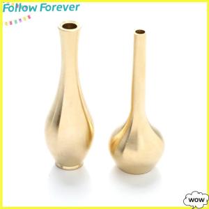 【Follow】【New Arrived】 COD แจกันทองแดงบริสุทธิ์ทองตกแต่งห้องนั่งเล่นโบราณแจกันดอกไม้ที่ไม่ซ้ำกัน