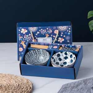 [SG SELLER]Ceramic Tableware Gift Box/Bowl And Plate/Bowl Set/Plate Set/Multiple Designs/Dinnerware/Bowl/Plate