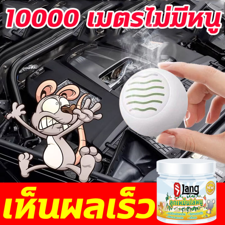 🐀หนูวิ่งหนีหลังได้กลิ่น👍ไล่หนู ยาไล่หนู เครื่องไล่หนู ลูกเหม็นไล่หนู 6 ...