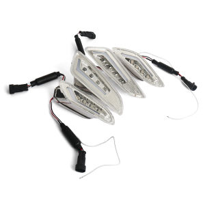 Motorcycle Accessories LED Front Rear Turn Signal Indicator Daytime Running Light For Vespa Sprint Primavera 125 150