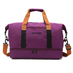 กระเป๋ายิมผู้หญิงโยคะกีฬาการฝึกอบรมเสื้อผ้ากระเป๋า Duffel กำลังจะผลิตกระเป๋าเดินทางสำหรับการเดินทางธุรกิจ กระเป๋าเดินทางแฟชั่นผู้หญิงขนาดใหญ่ความจุกีฬาผู้ชายกระเป๋ากันน้ําหญิง Messenger กระเป๋าแห้งและเปียก Dropshipping #1643