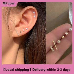 【Local shipping】 5 Pcs Small Ear Stud Earrings Set for Women Girls Fashion Ear Studs Ear Jewelry