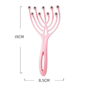 PVN88713 Lược mát xa đầu 9 vuốt móng tay bi thép lăn nhẹ nhàng thư giãn