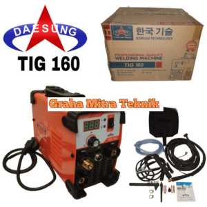 [READY]Mesin Trafo Las Argon Inverter Welding Daesung TIG 160 Digital Display MMA Stick Korea ORI