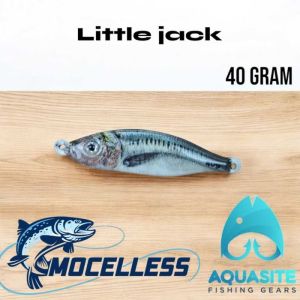 metal jig little jack full GID 40 60 80 gram umpan jigging super realistik AH