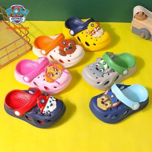 Paw Patrol Kids Cute Garden Shoes Cartoon Slides Sandals Clogs Children Beach Slipper