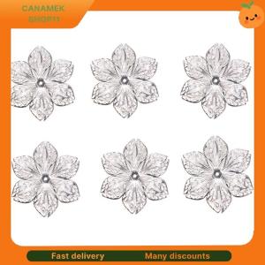 ❣️❣️❣️ 50Pcs Set Filigree Flower Crafts Charms Connectors DIY Pendant Jewelry Findings
