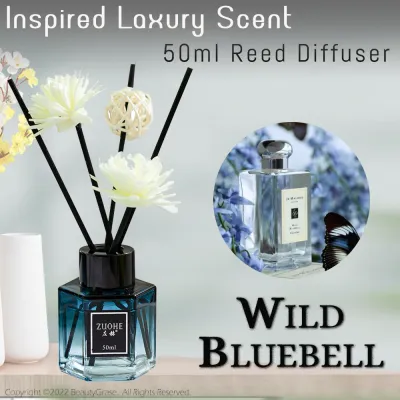 (80+ Selections) Shangri-La Hotel/ Hilton Hotel/ Westin Hotel/ Lavender/ Jasmine/ Gardenia/ Ocean/ Bluebell/ Rose/ Osmanthus/ English Pear Freesia scent Premium Home Fragrance Reed Diffuser (50ml/ 180ml) / Reed Refill (60ml) Essential Oil [Re.D]