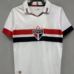 24-25 Jersi Brazil Sao Paulo Baru Calelli Gustavo Sukan Di Dalam dan Di Luar Pakaian Bola Sepak