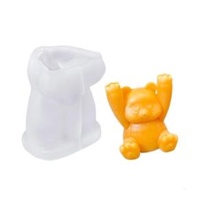 Sturdy Animal Silicone Craft Mold Creative Animal Silicone Mold for Custom Resin and Plaster Kitchen Accessories