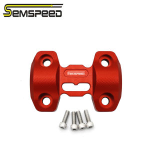 ตัวยึดบาร์ติดตั้ง Stang CNC รถจักรยานยนต์ SEMSPEED ฝาครอบด้านบนสำหรับ Dayang FEKON VENTURE ADV 150