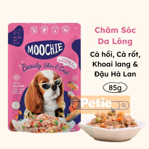 (HÀNG MỚI) Sốt Pate cho chó pate MOOCHIE - Gói 85gr tăng cường miễn dịch hỗ trợ tiêu hóa  Pate Mochie Mochi cho cún monge