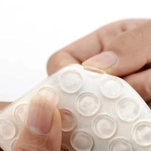 Sticker Silikon Penahan Bantingan Pintu Lemari / Laci Bumper Anti Slip Peredam Benturan Bantingan-25Pcs-Unique Home Store