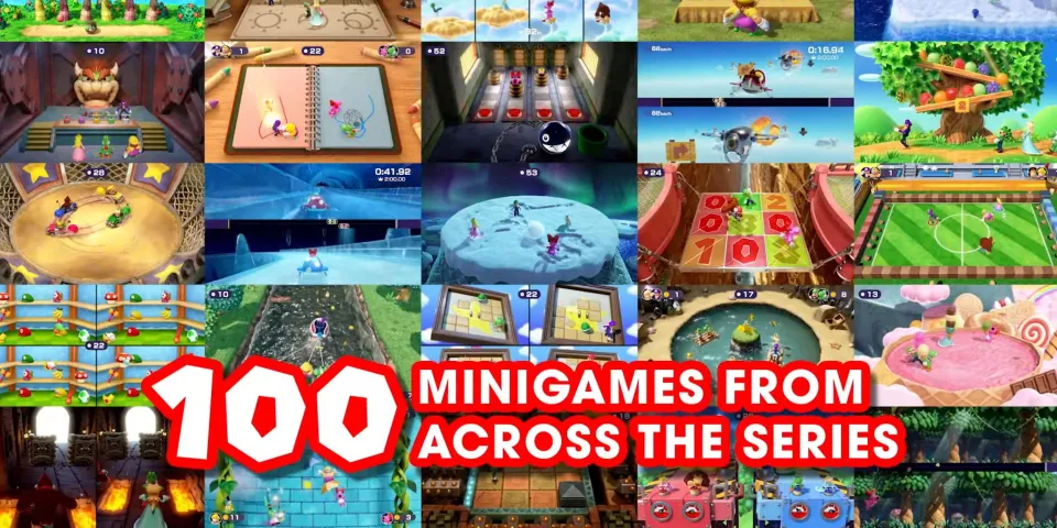 Superstars Mario Party Mini Games List Of Super Mario Party