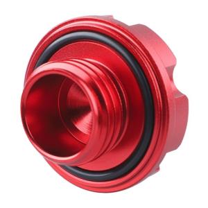 ฝาปิดถังน้ำมันบรรจุเครื่องยนต์ติดตั้งง่ายอุปกรณ์เสริมการดัดแปลงยานยนต์ฝาปิดถังน้ำมันเชื้อเพลิงอลูมิเนียม