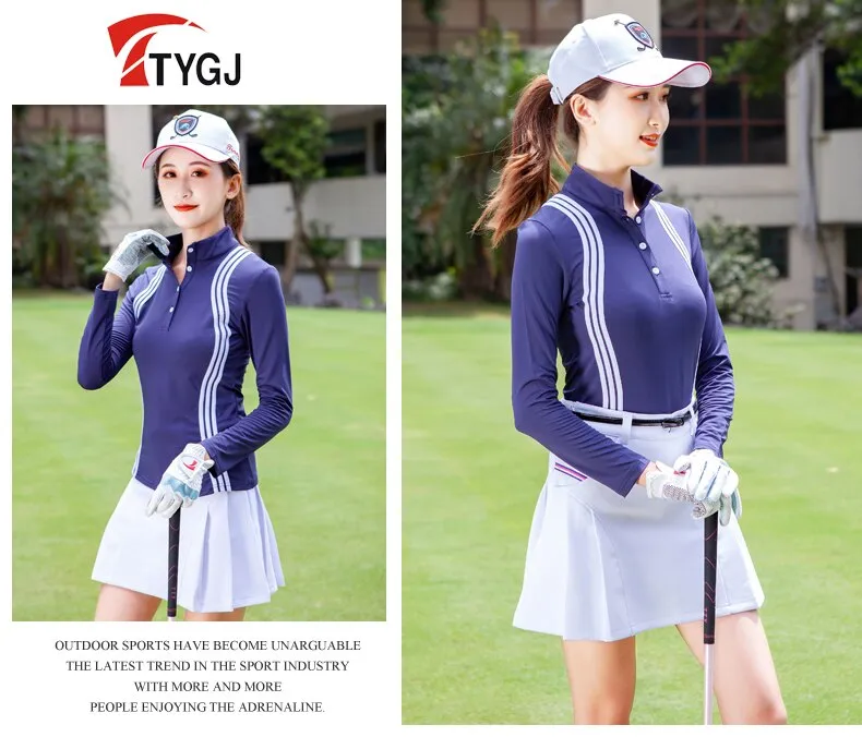 Womens Outdoor Sun Protection T Shirt Golf Sports Clothes Fishing Shirt -  China Sports Wear and Gym Wear price