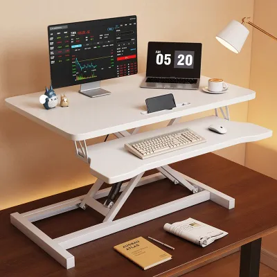 Bàn làm việc thông minh 2 tầng nâng hạ đa năng thưong hiệu IGA - GN72