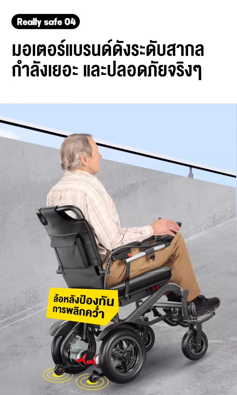 HIMIWAY รถเข็นไฟฟ้าอัจฉริยะอัตโนมัติเต็มรูปแบบผู้สูงอายุพิเศษคนหนุ่มสาวน้ำหนักเบาสกู๊ตเตอร์พับได้พกพาขนาดเล็กรีโมทคอนโทรลอัจฉริยะ