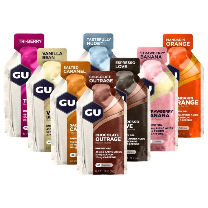 Combo 6 gói Gel năng lượng GU Energy Gel (mix vị)