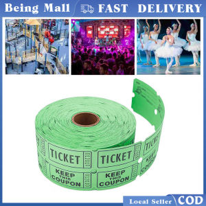 500pcs Raffle Ticket For Classroom Lottery Roll Bulk Lottery