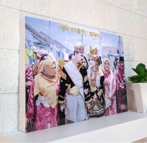 Cetak Foto Bingkai Mdf 30X40 Besar Poster Habib Ulama