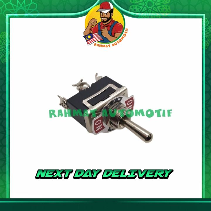 Taiwan 3 Pin 15A 250V ON-ON ON-OFF-ON 3 Positions Panel Mount Toggle ...