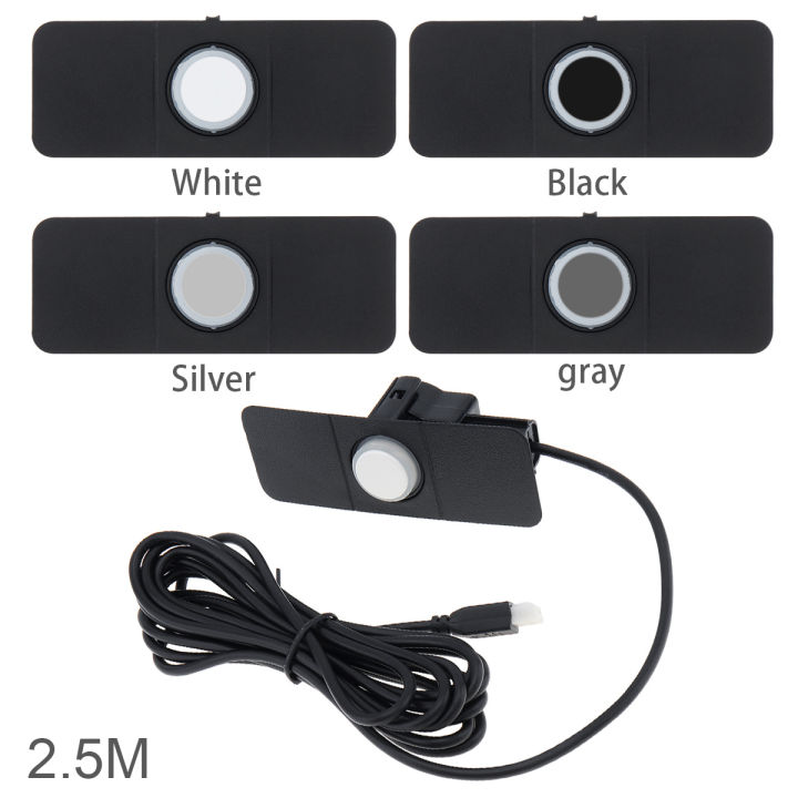 16mm Flat Parking Sensor Kit – 4 Rear Reverse Backup Radar Sensors With Buzzer Alarm – BCSMMCAR