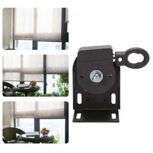 Ngoài Trời Đen Rèm Crank cơ chế rustproof Hợp kim nhôm xây dựng hoạt động yên tĩnh cho dù để che nắng mái hiên lều