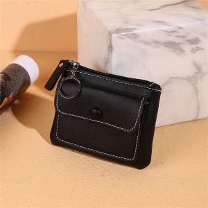UUMIR Zipper Key Chain Pocket Pouch Short Purses Coin Purse Wallet Card Holder
