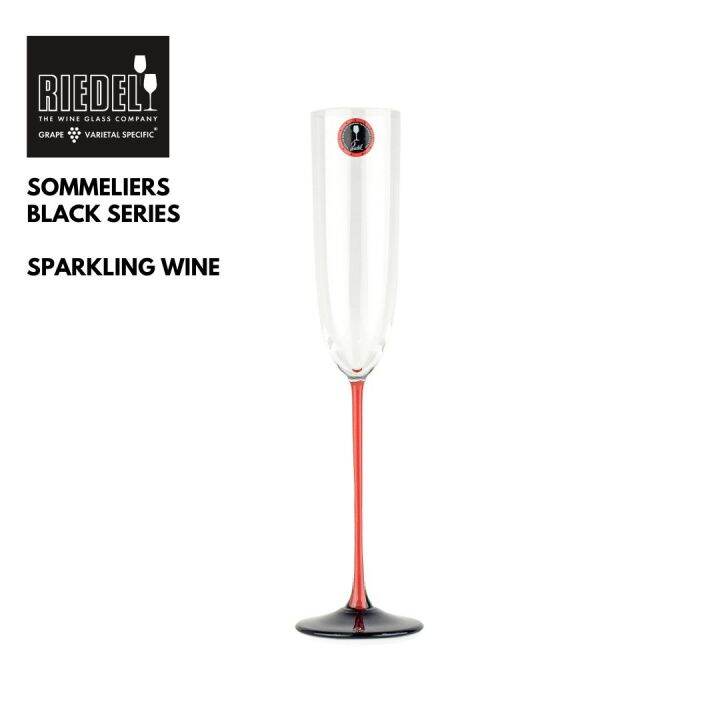 RIEDEL SOMMELIERS BLACK SERIES COLLECTOR 'S EDITION SPARKLING WINE ...