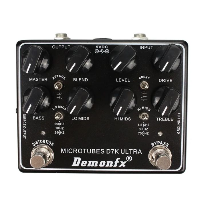Demonfx Alpha Omicron Bass Preamp/Overdrive | Bass Guitar Effects