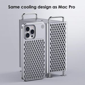 Aluminum Alloy Cooling Hollow Metal Case For iPhone 16 14 13 12 Pro Max 15 Plus Fragrance Rimless Shockproof Cover Aromatherapy