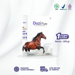 Duzi Pure - Spesialis Susu Kuda No 1 Di Indonesia 100% Original Bubuk 200 Gram