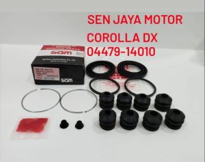 CALIPER KIT SAM KARET SEAL KIT REM CAKRAM DEPAN COROLLA DX CORONA DELICA 04479-14010