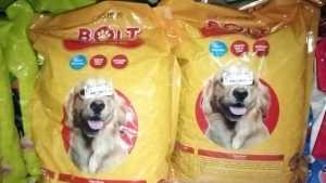 PAKAN ANJING BOLT DOG MAKANAN UNTUK ANJING MERK BOLT 800GR PAKAN ANJING KERING
