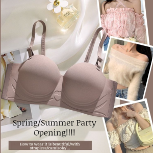 Womens small underwire bra antisagging underwear set