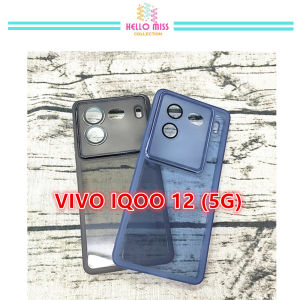 VIVO IQOO 12 (5G) Soft Transparent Back Case WITH Camera Protector