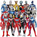 LZ60 Ultraman Toy 23cm Height Rubber Movable Geed Zero Belial Dx Altman Doll figure L60Z. 