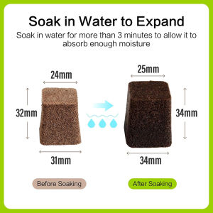 Hydroponic Seed Pod Replacement Grow Sponge Root Riot Growth Replacement Cubes For Growing Succulents/Vegetables/Fruits