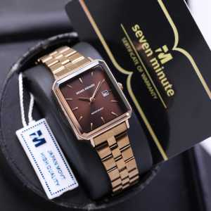 99JAYASTORE - COD✅ PREMIUM Promo ORIGINAL Fashion WATCH Terlaris Jam Tangan Kasual ANALOG Mewah SEVEN MINUTE New M703 Series WANITA Terbaru TANGGAL AKTIF✅ Free BOX Exclusive Dan BATERAI Cadangan WATER RESIST [TAHAN AIR] BISA DIPAKAI BERENANG