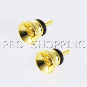 Pro หมุดยึดสายกีตาร์ หมุดล็อคสายสะพาย อุปกรณ์เสริมกีตาร์ Guitar Strap Locks Buttons